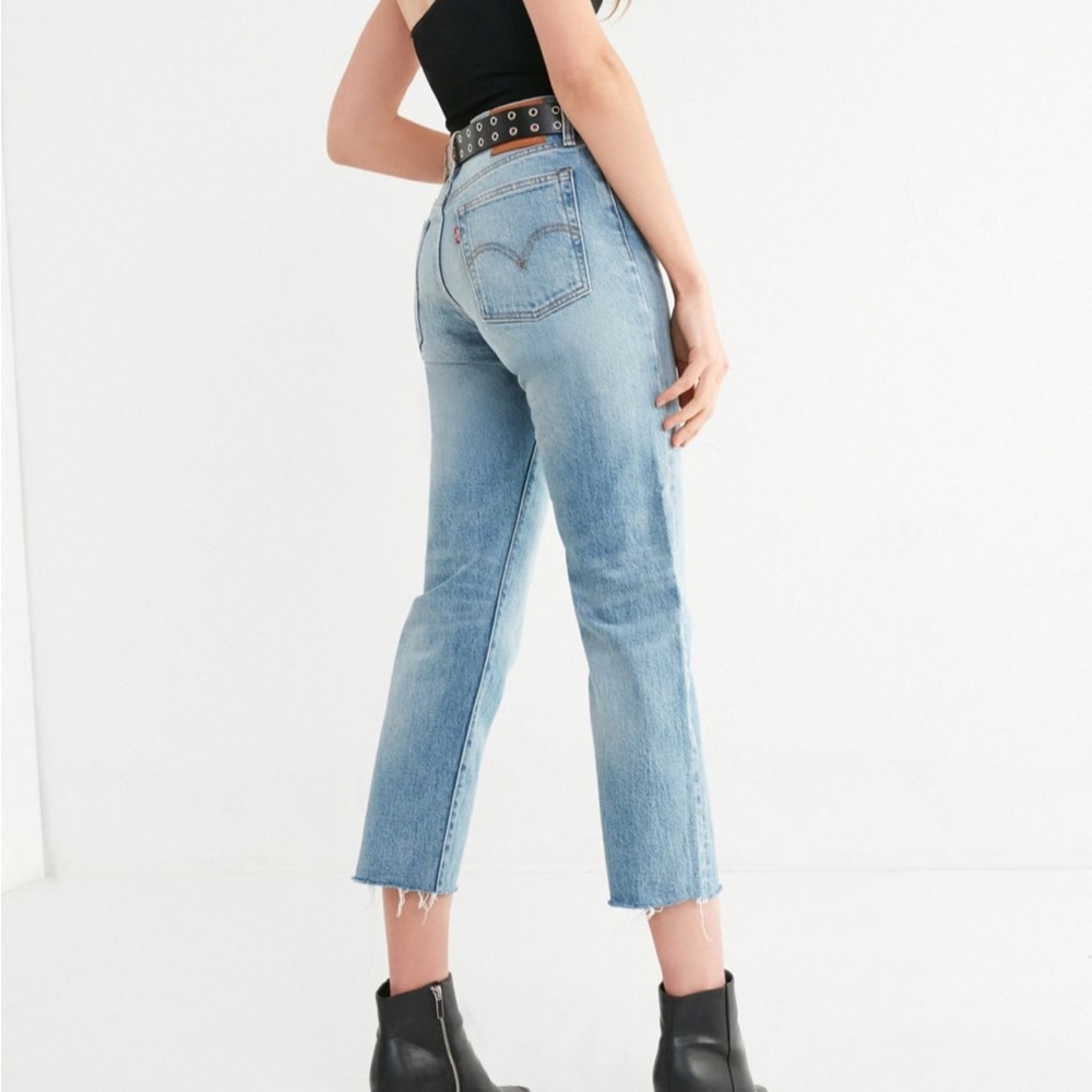 Levi’s Wedgie straight jeans rough tide size 25